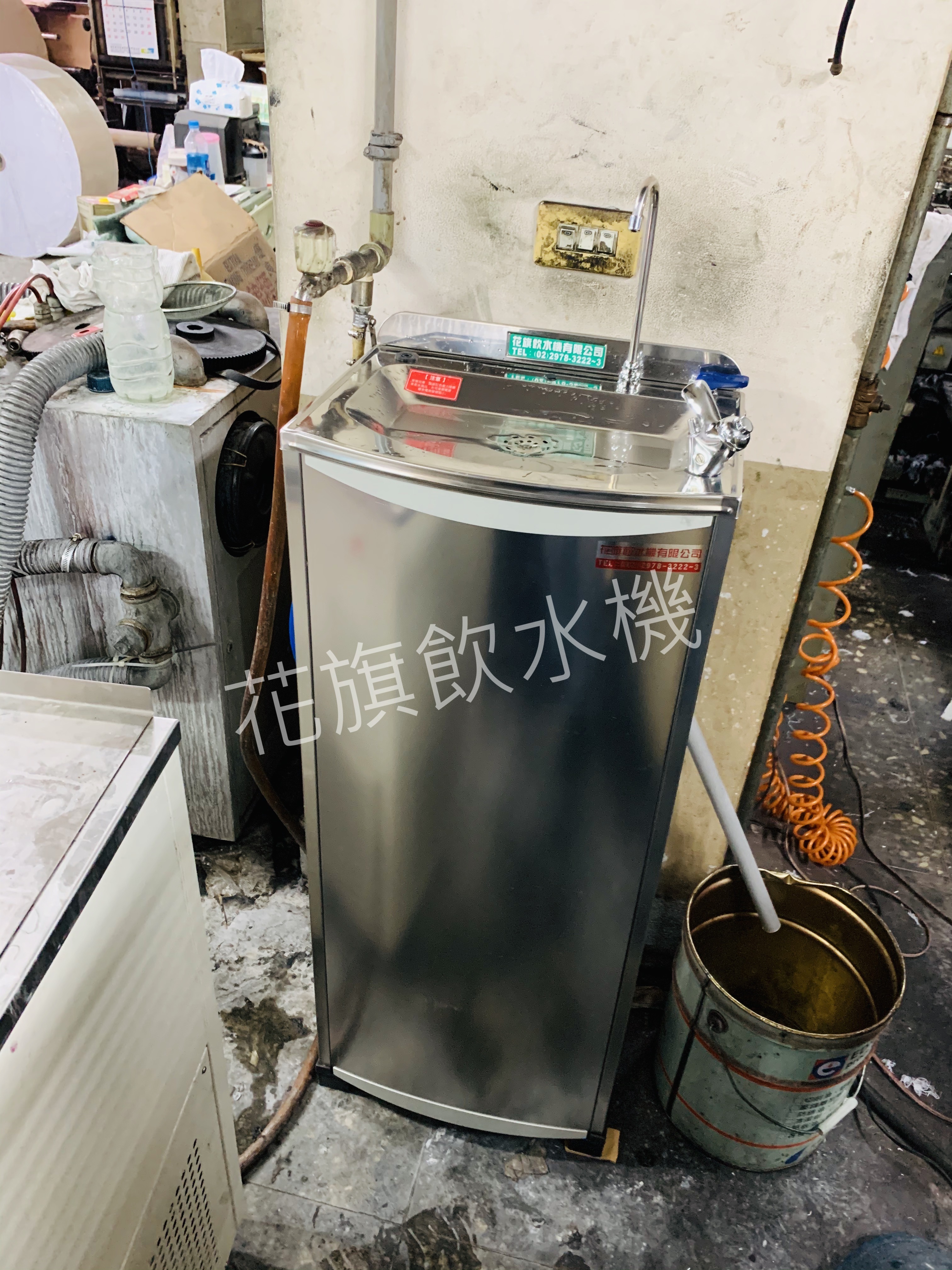 工廠飲水設備安裝實拍